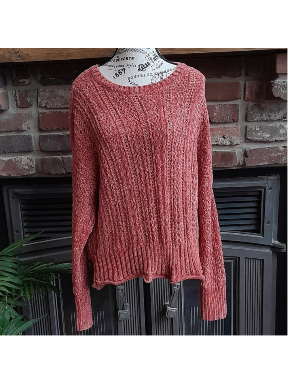 Altar'd State Chenille Sweater NWT